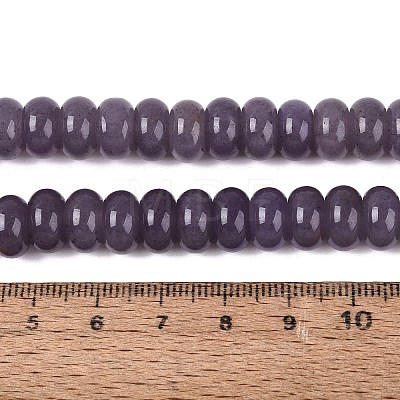 Natural White Jade Beads Strands G-Q613-01F-26-1