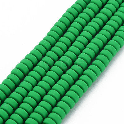 Handmade Polymer Clay Beads Strands LS-CLAY-N008-127-1