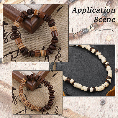 900Pcs 3 Colors Natural Maple Wood Beads WOOD-SP0001-94-1