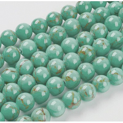 Synthetic Turquoise Beads G-H1143-1-1