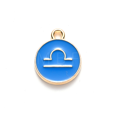 Alloy Enamel Pendants LS-ENAM-S124-01A-02K-1