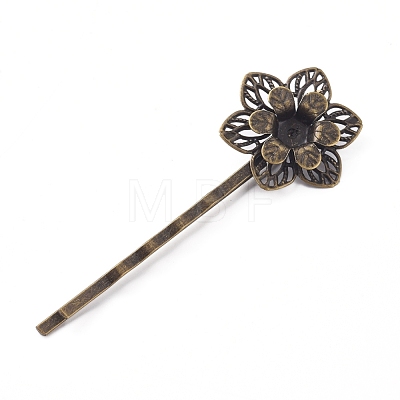 Iron Hair Bobby Pin Findings IFIN-WH0051-93D-1