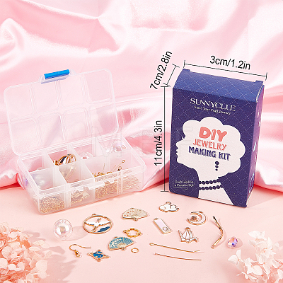 DIY Dangle Earring Making Kits DIY-SC0019-56-1