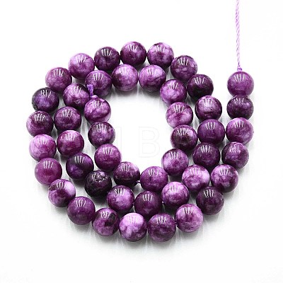 Natural Quartz Beads Strands G-N355-8mm-63-1
