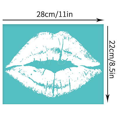 Self-Adhesive Silk Screen Printing Stencil DIY-WH0338-122-1