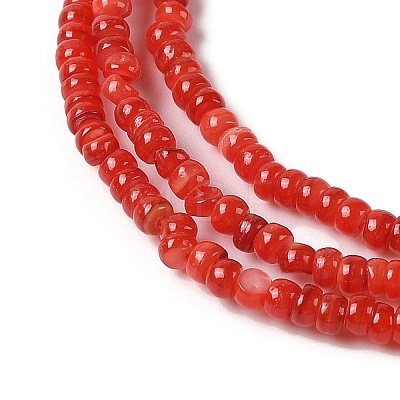 Natural Freshwater Shell Beads Strands SHEL-P017-01B-07-1