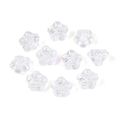 Electroplate Glass Beads Strands EGLA-T021-22A-1