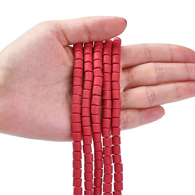 Polymer Clay Bead Strands CLAY-T001-C27-1