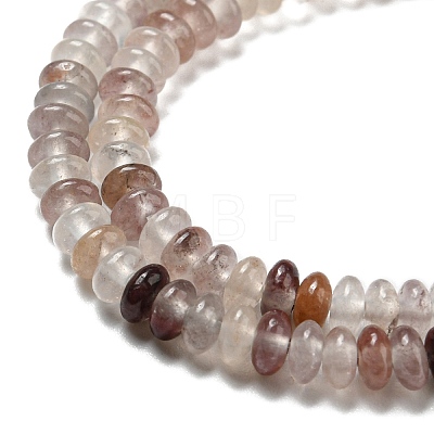 Natural Quartz Beads Strands X-G-K343-C05-01-1