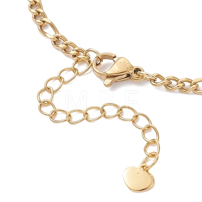 3MM 304 Stainless Steel Figaro Chain Bracelet Making AJEW-JB01464-03-1