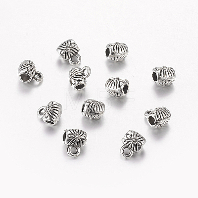 Tibetan Style Tube Bails LS-TIBE-E018-AS-1