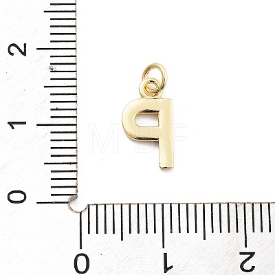 Rack Plating Brass Pendants KK-C065-03P-G-1