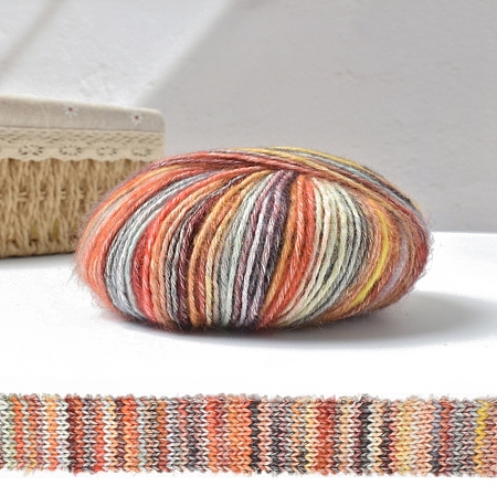 Light Weight Segment Dyed Cotton Yarn PW-WGFF207-15-1