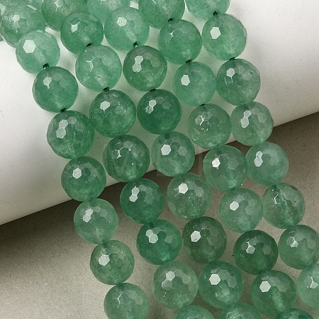Natural Green Strawberry Quartz Beads Strands GG-CBA0166-A02-8mm-1
