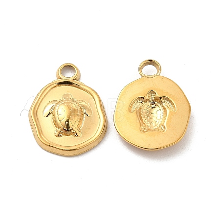 Ion Plating(IP) 304 Stainless Steel Pendants X-STAS-B032-14G-1