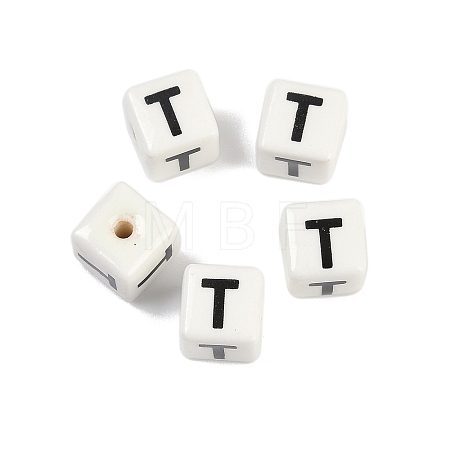 Porcelain Beads X1-PORC-R003-08T-1