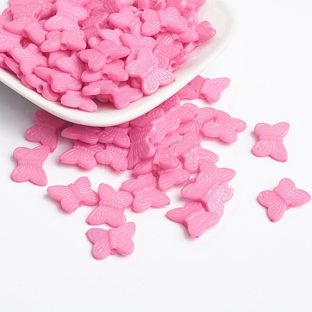 Opaque Acrylic Beads SACR-S025mm-01-1