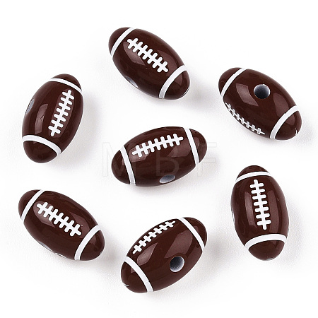 Craft Style Acrylic Beads MACR-T023-09-1