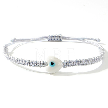 Bohemian Glass Bead Braided Bead Bracelets HV2776-7-1
