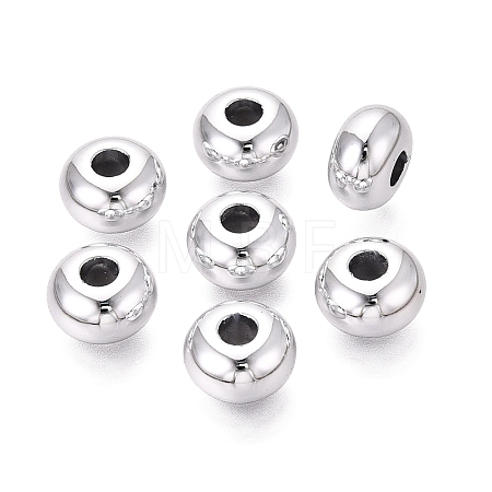 UV Plating Acrylic European Beads OACR-N160-26B-1