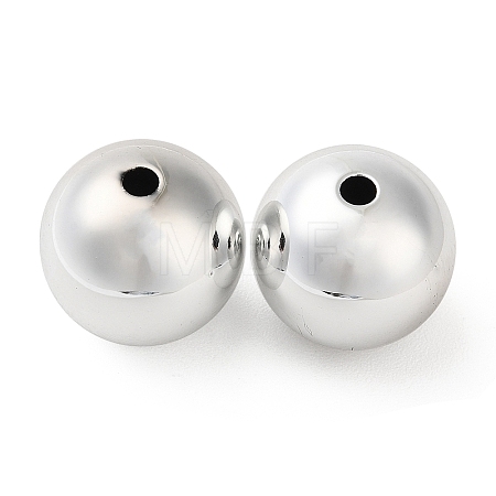 Plating Acrylic Beads SACR-F010-07S-1