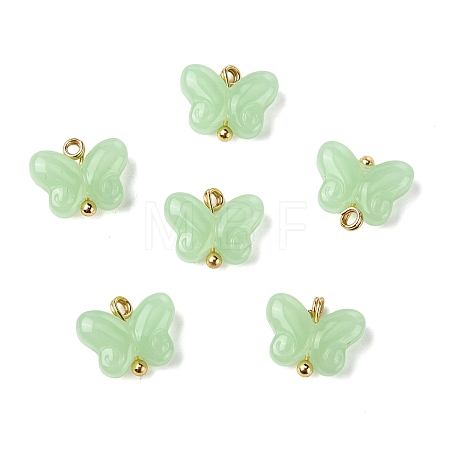 Alloy Glass Pendants GLAA-P080-01G-07-1
