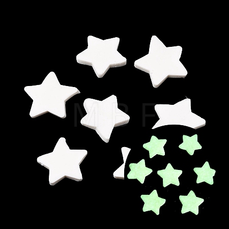 Luminous Handmade Polymer Clay Cabochons PY-CBA5A20-14B-1