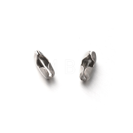 304 Stainless Steel Ball Chain Connectors STAS-E088-02-5.5x2mm-1
