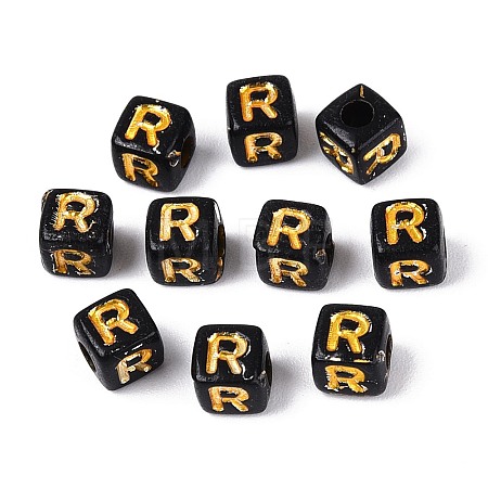 Opaque Acrylic Beads SACR-T035-20R-1