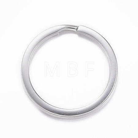 Tarnish Resistant 304 Stainless Steel Split Key Rings STAS-H383-29P-1