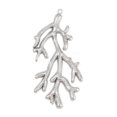 Hollow 304 Stainless Steel Pendants STAS-Z194-03P-03-1