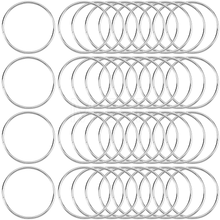 Iron Open Jump Rings FIND-SP0002-63C-1