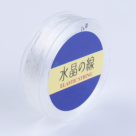 Japanese Round Elastic Crystal String EW-G007-02-0.8mm-1