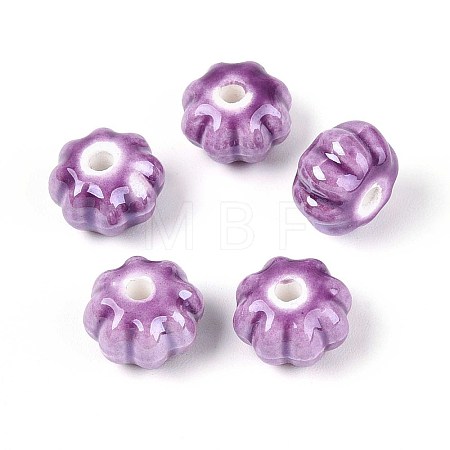 Handmade Porcelain Ceramic Beads PORC-T133-26D-1