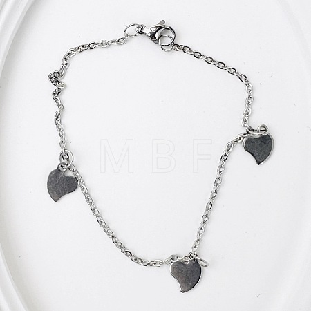 Bohemian Style Stainless Steel Charm Bracelets QO5995-3-1