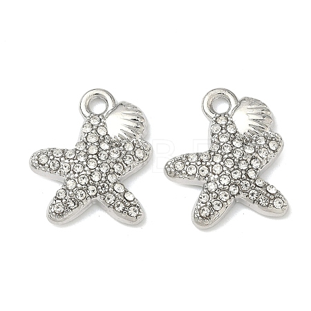 Alloy Crystal Rhinestone Pendants FIND-G108-04I-P-1