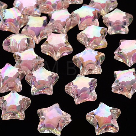 Transparent Acrylic Beads TACR-S152-02D-SS2112-1