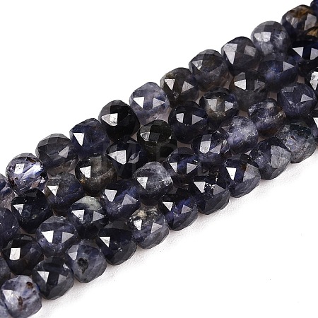 Natural Iolite Beads Strands G-N342-112A-1