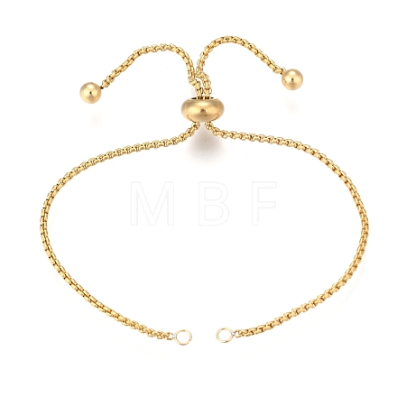 Adjustable 304 Stainless Steel Bracelet Making STAS-G169-01G-A-1