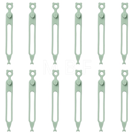 12Pcs Silicone Flexible Cord Organizer FIND-FS0005-33F-1