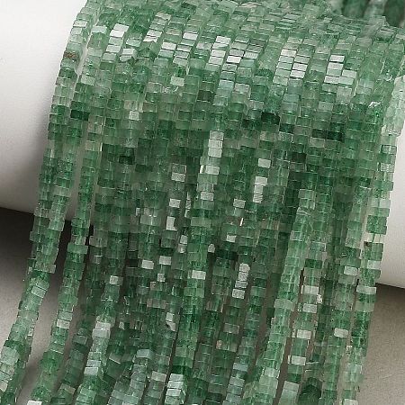 Natural Green Strawberry Quartz Beads Strands GG-CBA2498-C03-01-1