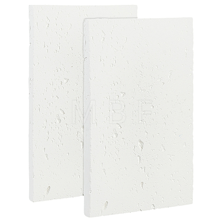 Gesso Jewelry Display Plate DJEW-WH0015-98A-1
