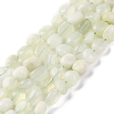 Natural New Jade Beads Strands X-G-G146-A27-01-1
