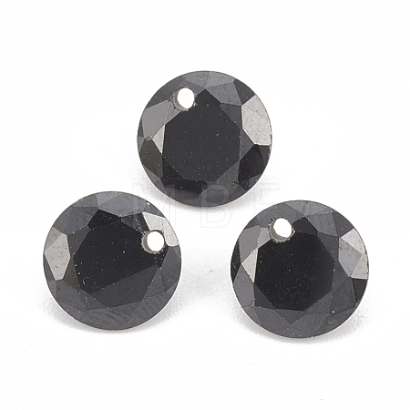 Cubic Zirconia Charms ZIRC-N033-C-01-1