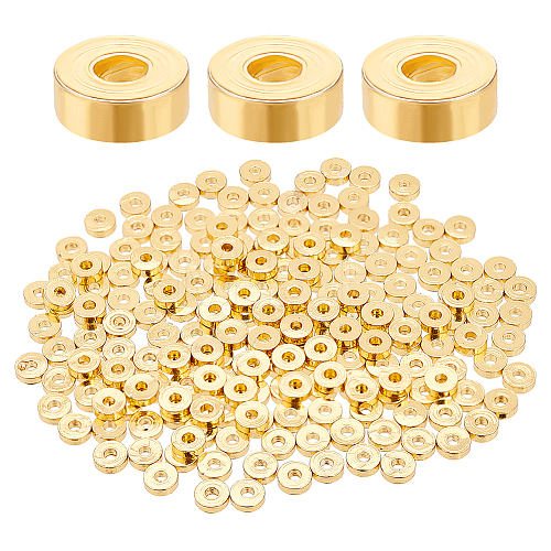 200Pcs Brass Beads KK-BC0009-62-1