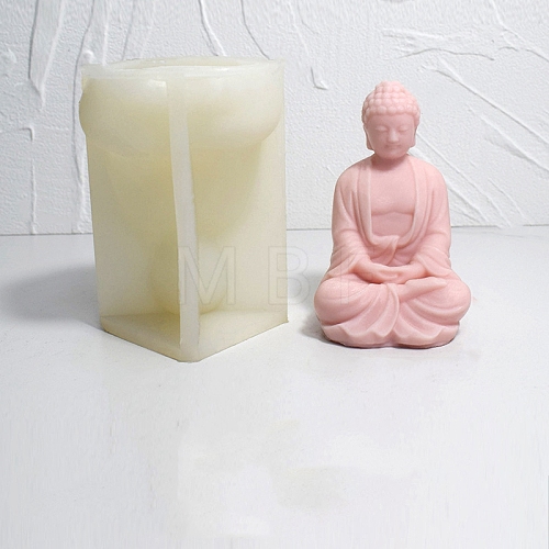 Buddha Candle Silicone Molds DIY-L072-017A-1