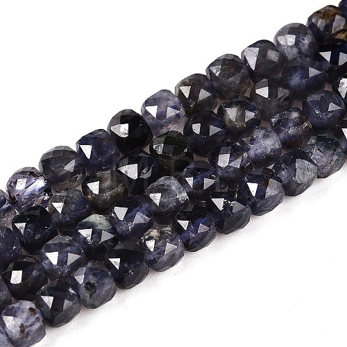 Natural Iolite Beads Strands G-N342-112A-1