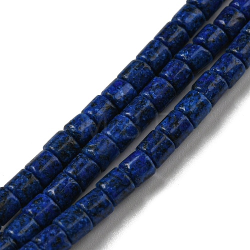 Natural Lapis Lazuli Beads Strands X-G-C084-A05-01-1