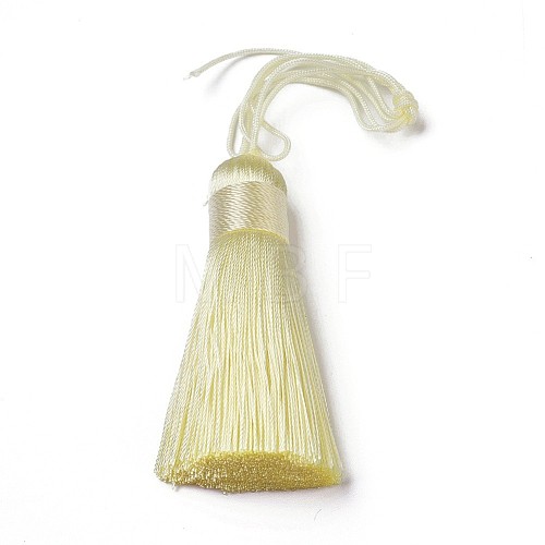 Polyester Tassel Big Pendants HJEW-K030-A-38-1