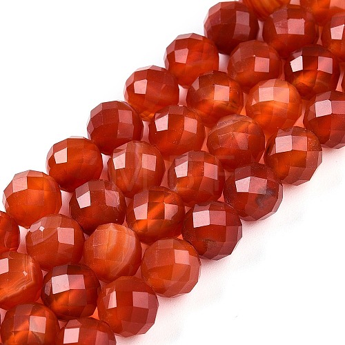 Dyed Natural Agate Beads Strands G-T141-16A-01-1